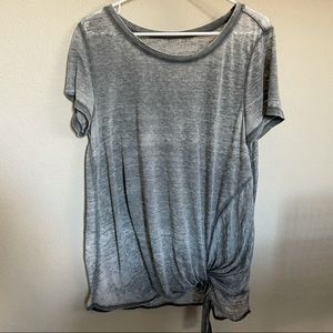 SUSINA Women’s light knit tunic gray Sz L